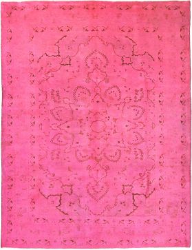 Perzisch Vintage Tapijt 287 x 198 roze