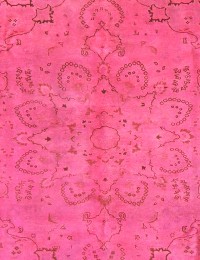Rosa Persien Persisk vintage matta 287 x 198 cm - view 1
