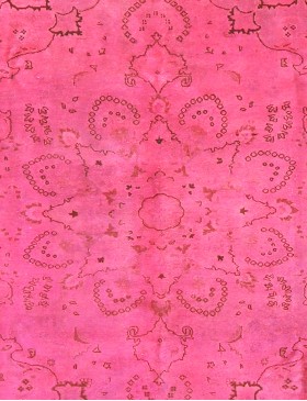 Rosa Persiano Tappeto vintage persiano  287 x 198 cm