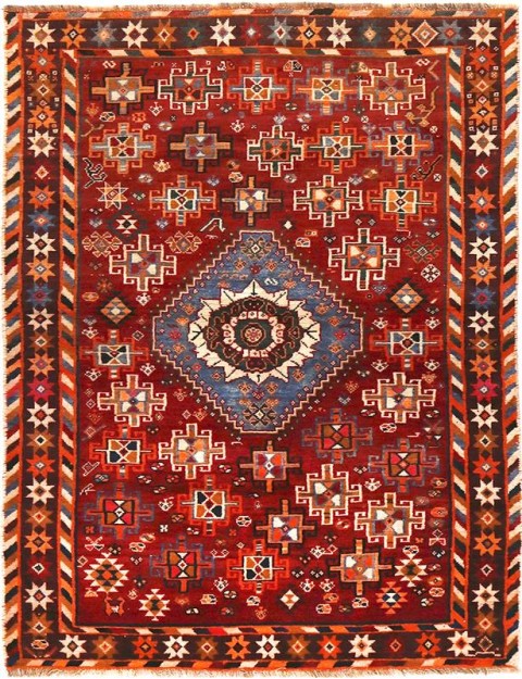 Rot Persien Perserteppich 240 x 140 cm