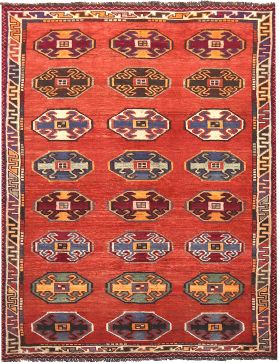Perzisch Tapijt 277 x 155 rood