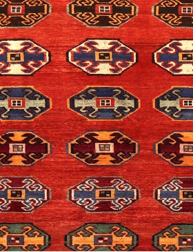 Rot Persien Perserteppich  277 x 155 cm