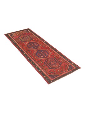 Red  Persia Persian Rug  198 x 69 cm