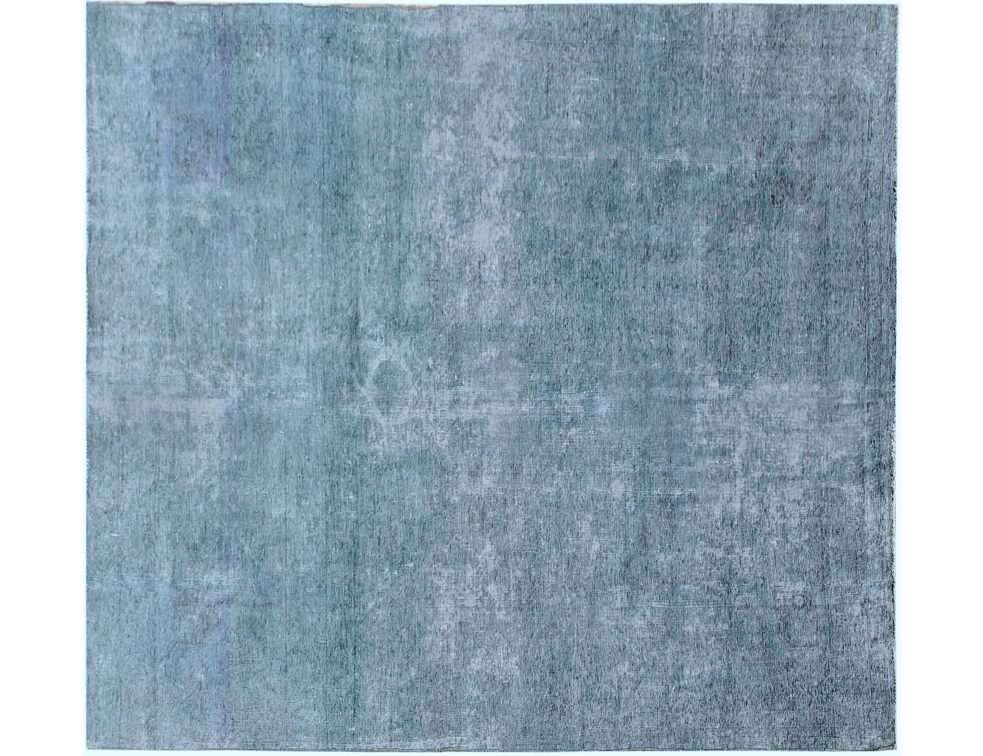 Square  Vintage Carpet  turkoise  <br/>220 x 220 cm