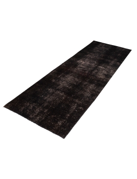 Black Persia Persian Vintage Carpet 290 x 102 cm - view 1