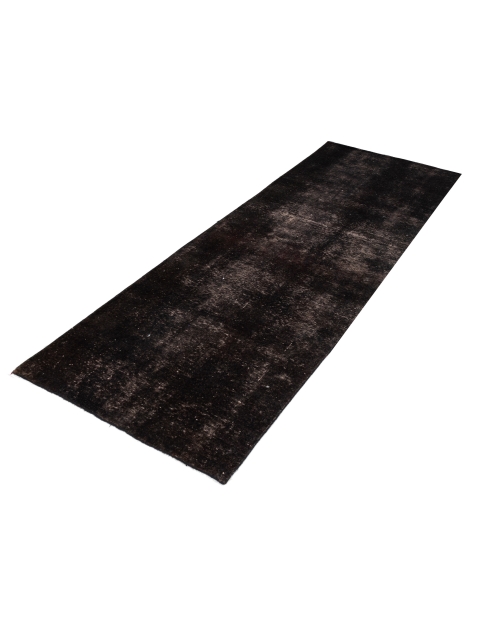 Negro Persia Alfombra persa vintage 290 x 102 cm - view 1
