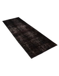 Schwarz Persien Persischer Vintage Teppich 290 x 102 cm - view 2