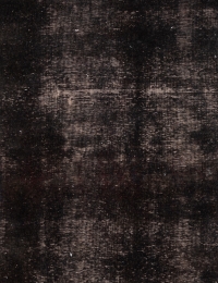 Schwarz Persien Persischer Vintage Teppich 290 x 102 cm - view 3