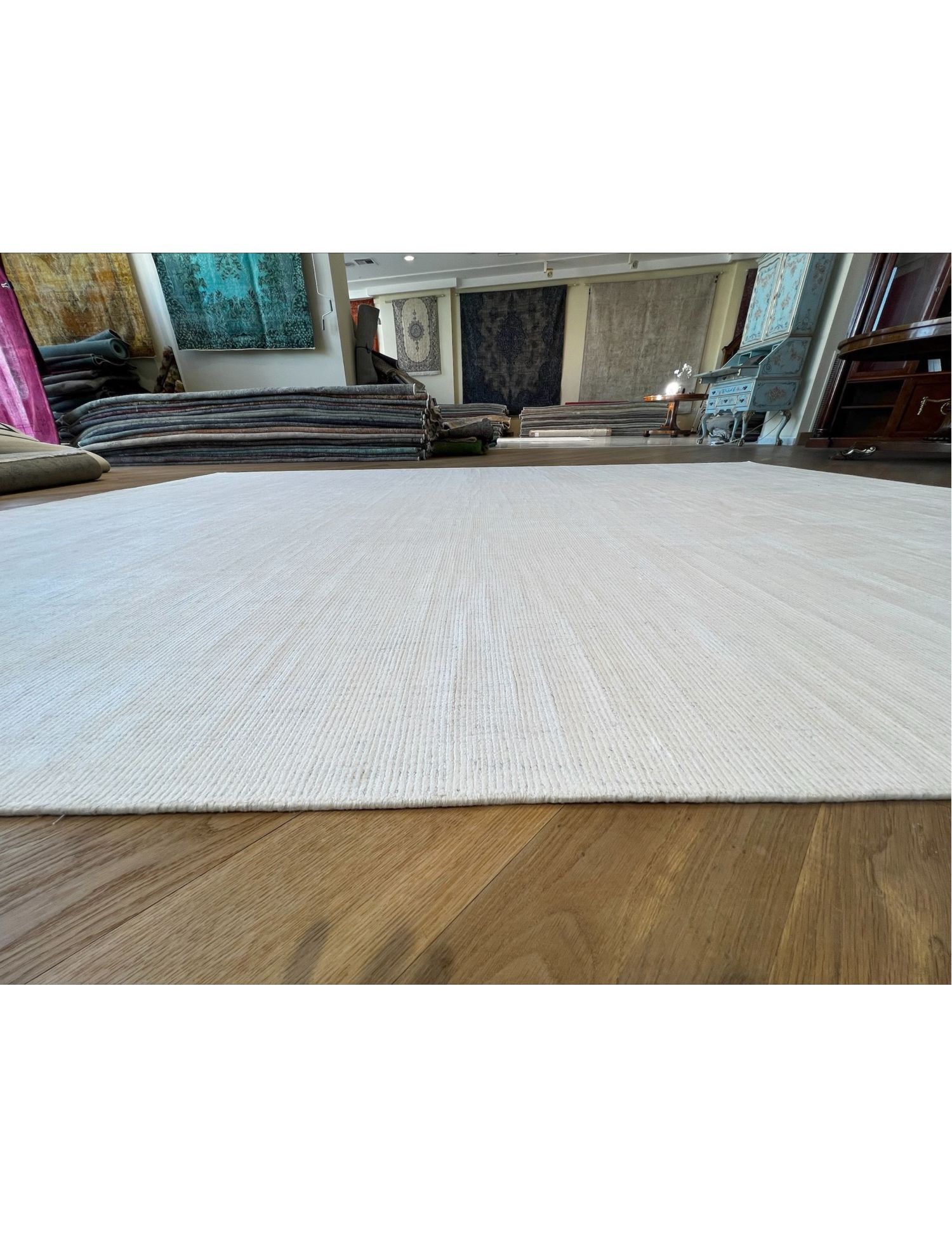 Tencel Silke  hvid <br/>300 x 200 cm