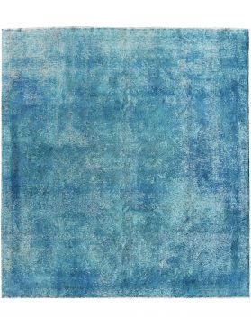 Tapis Persan vintage 290 x 245 bleu