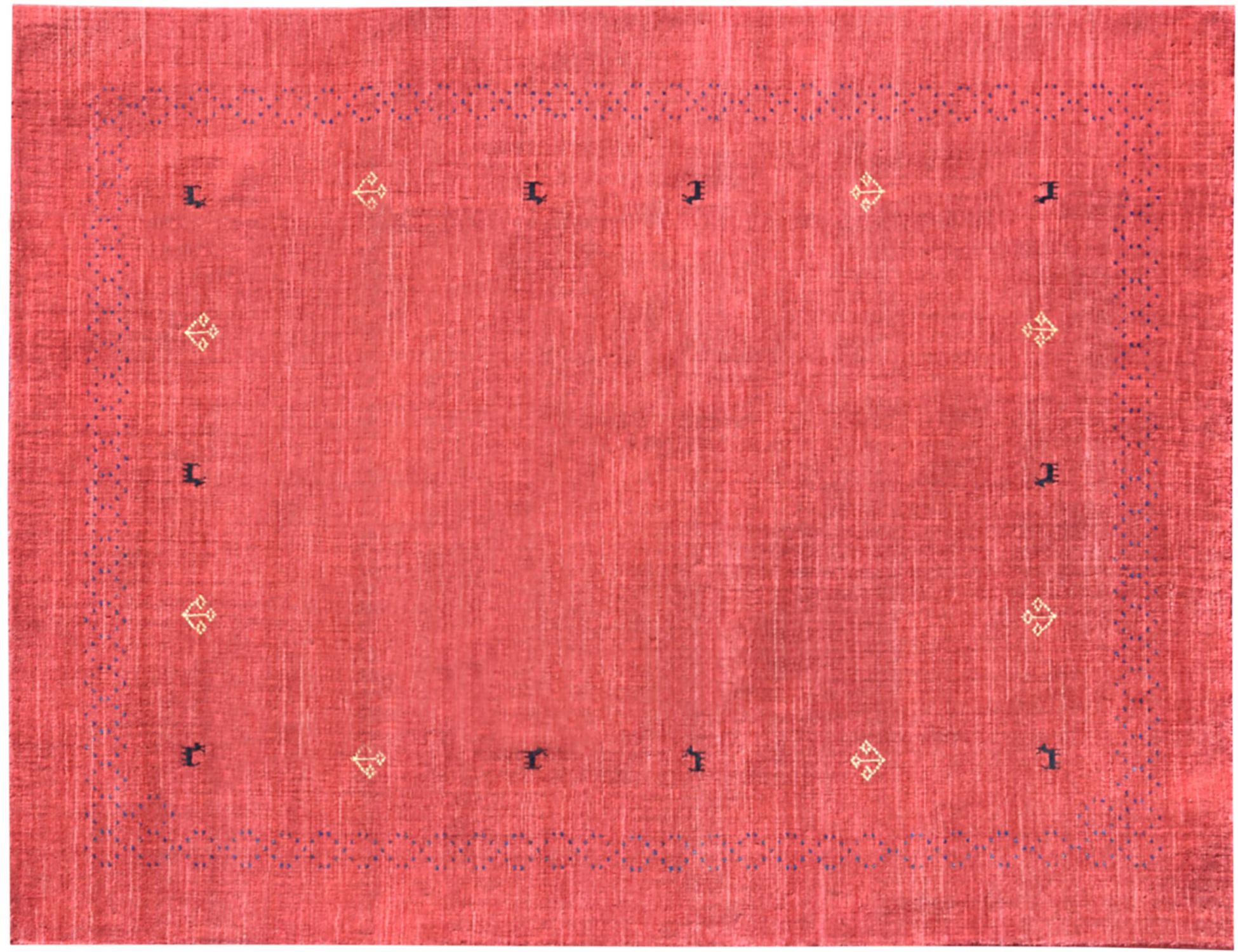 Pure Wolle  rot <br/>230 x 160 cm
