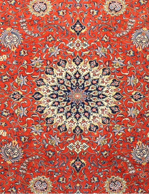 Red  Persia Sarouk  336 x 230 cm