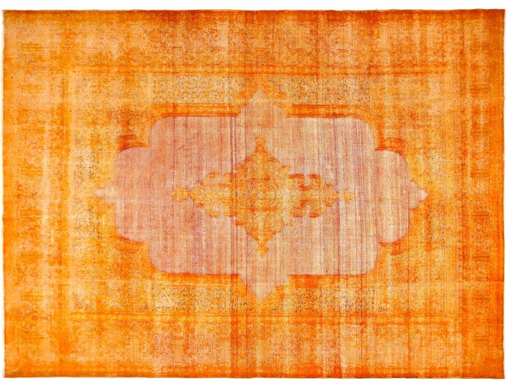 Orange Persia Persian Vintage Carpet 396 x 290 cm