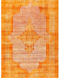 Orange Persia Persian Vintage Carpet 396 x 290 cm - view 4