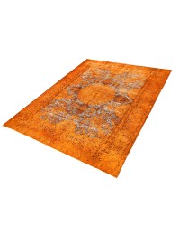 Orange Persien Persisk vintage matta  360 x 260 cm