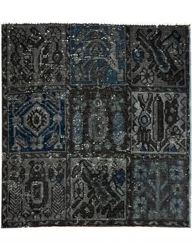 Vintage Teppich 85 X 79 grau