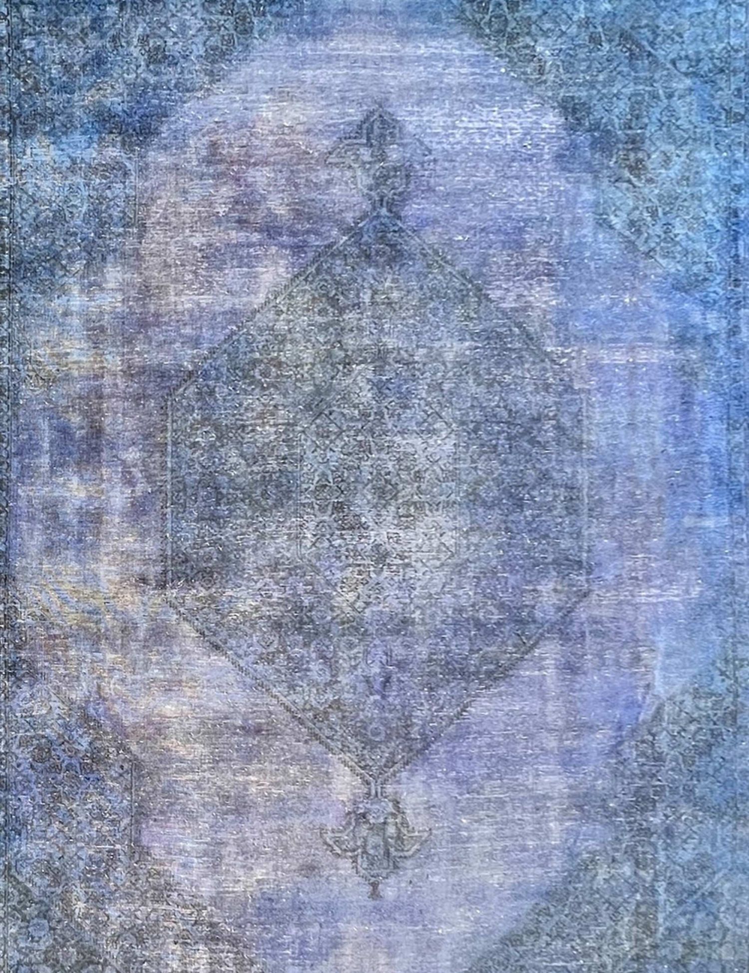 Vintage Teppich  blau <br/>372 x 298 cm
