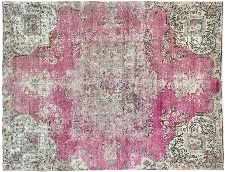 Beige Persien Retro Teppich  277 x 190 cm