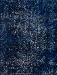 Blauw Perzië Vintage Tapijt 136 x 191 cm - view 3