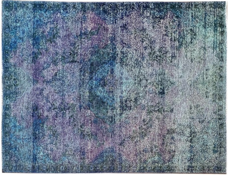 Azul Persa Alfombra persa vintage 273 x 187 cm