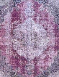 Violetti Persia Persialaiset vintage matot  284 x 180 cm