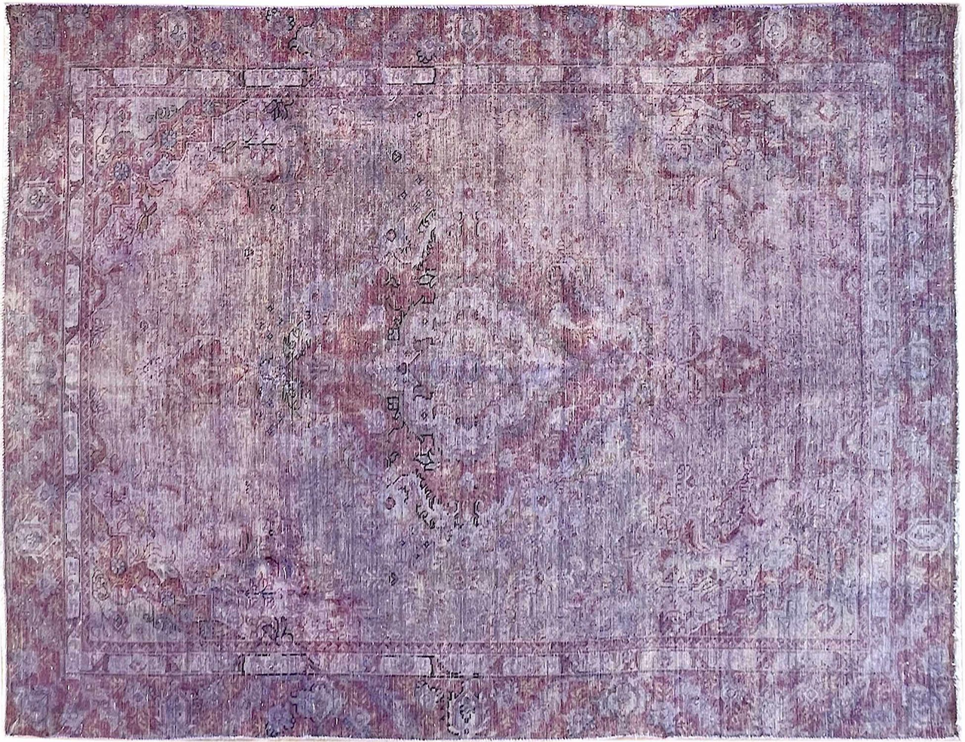 Tappeto vintage persiano  viola <br/>275 x 176 cm
