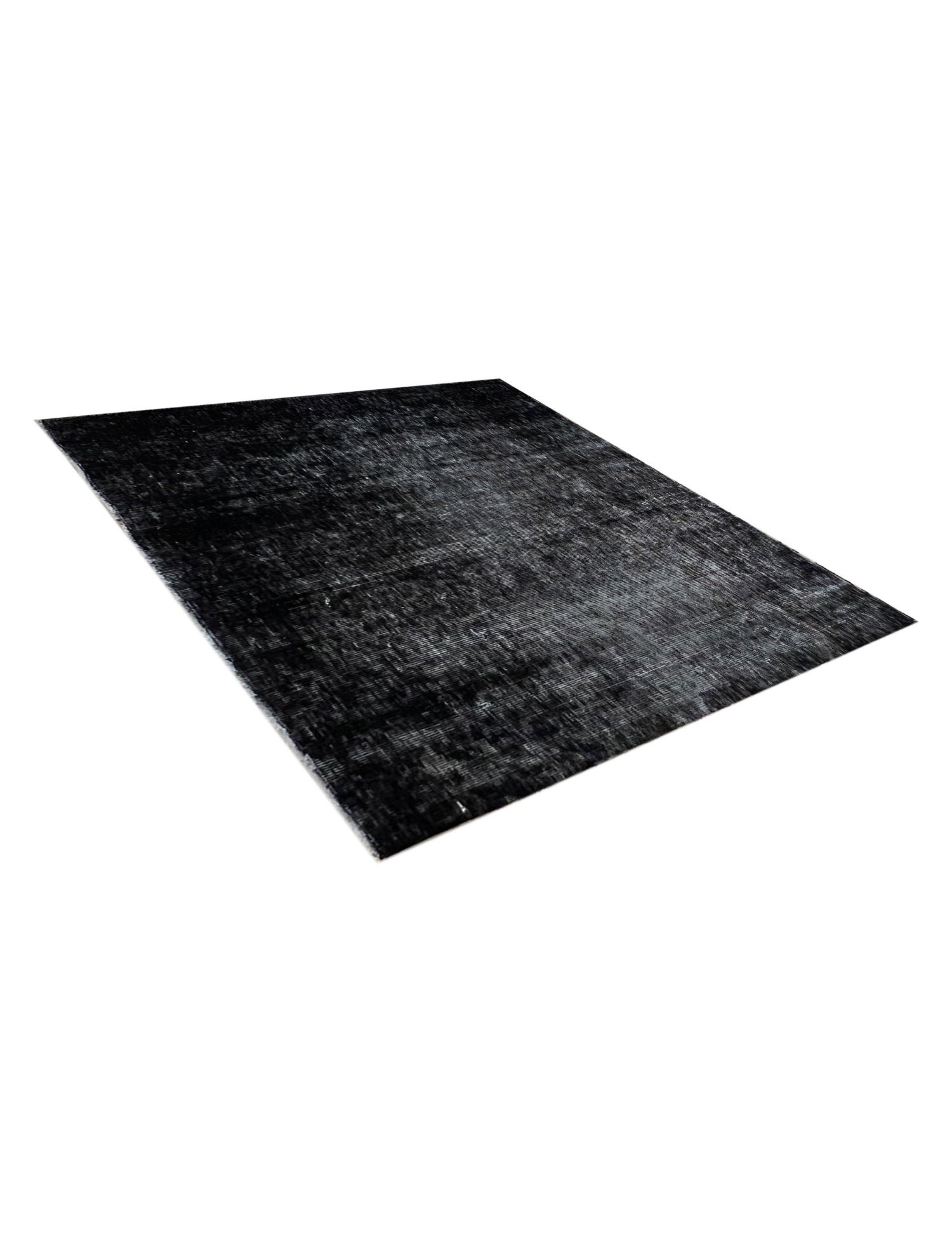 Persischer Vintage Teppich  schwarz <br/>115 x 120 cm