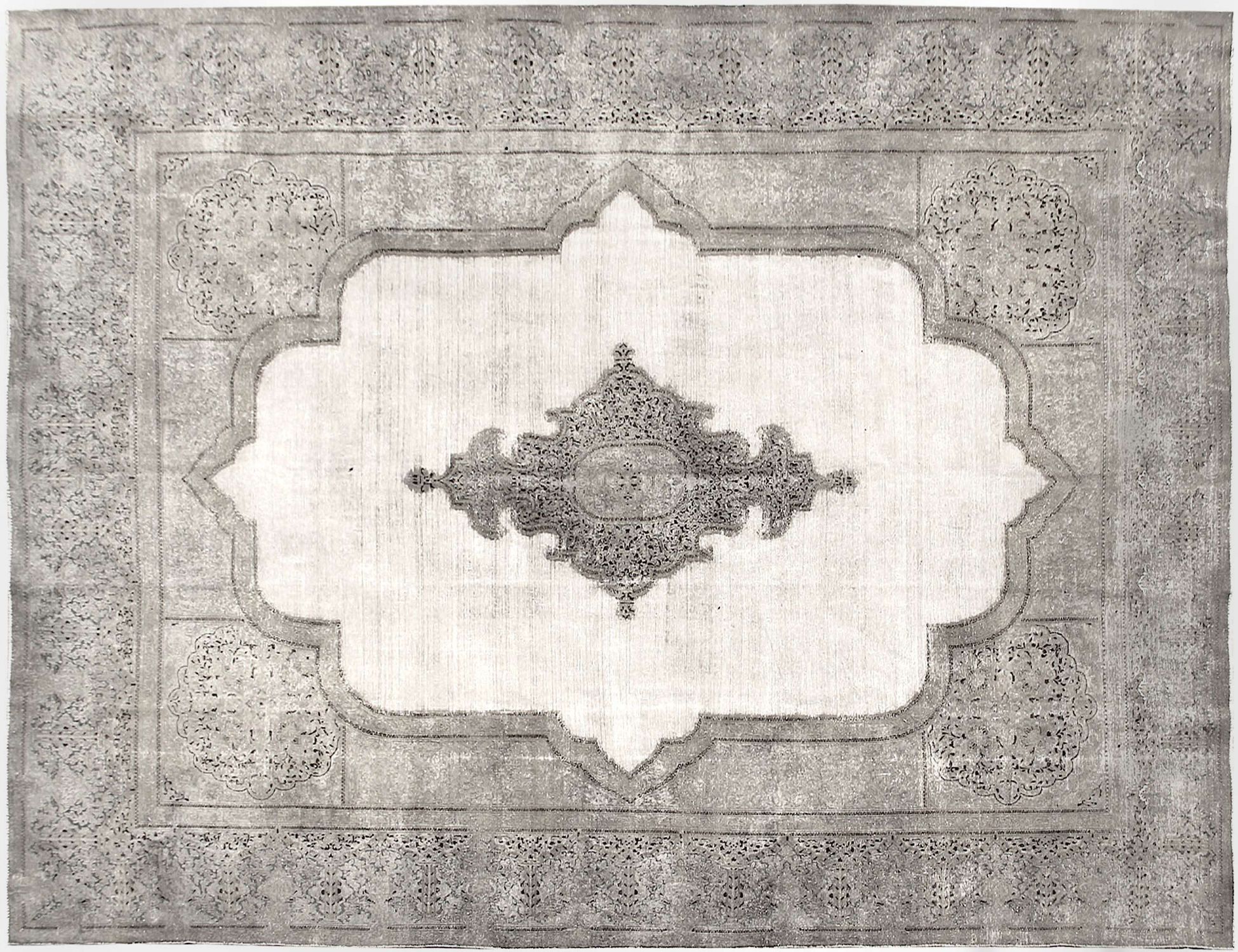 Tappeto vintage persiano  verde <br/>457 x 300 cm