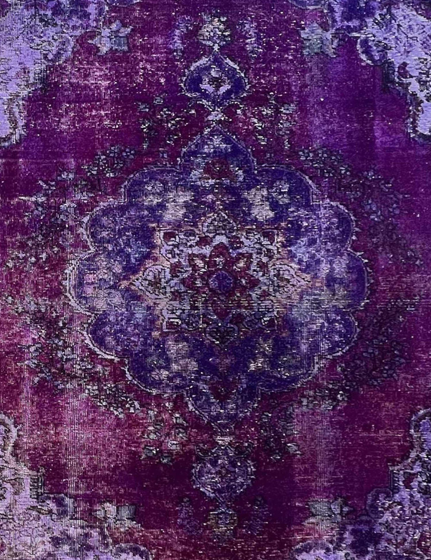 Tappeto vintage persiano  viola <br/>255 x 185 cm