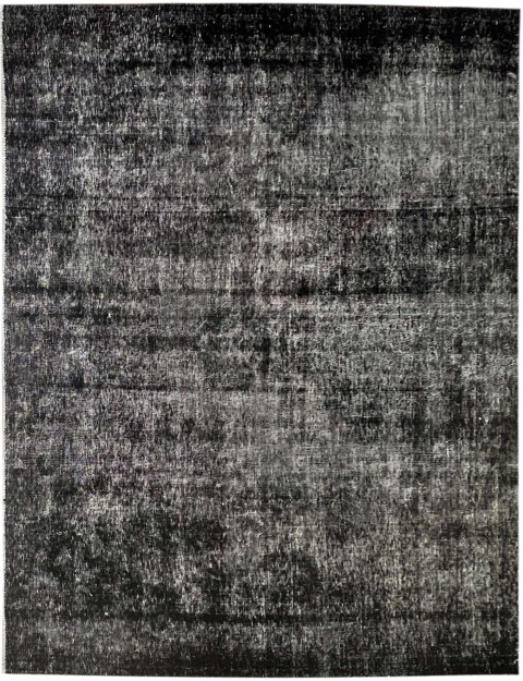 Schwarz Persien Persischer Vintage Teppich 184 x 245 cm
