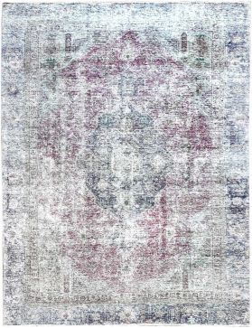 Persischer Vintage Teppich 270 x 190 grau