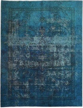Persischer Vintage Teppich 300 x 200 blau