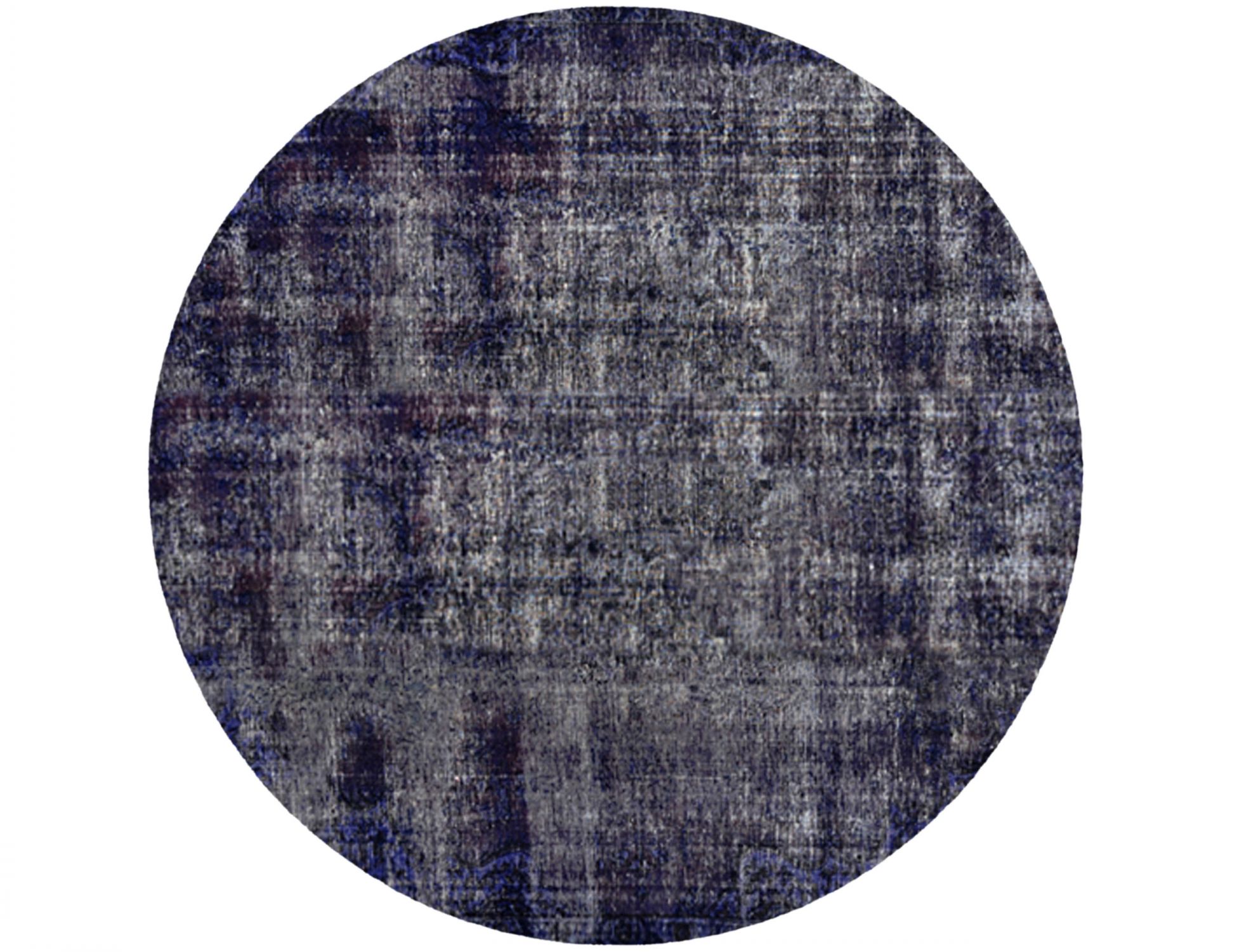 Tappeto Vintage  blu <br/>258 x 258 cm