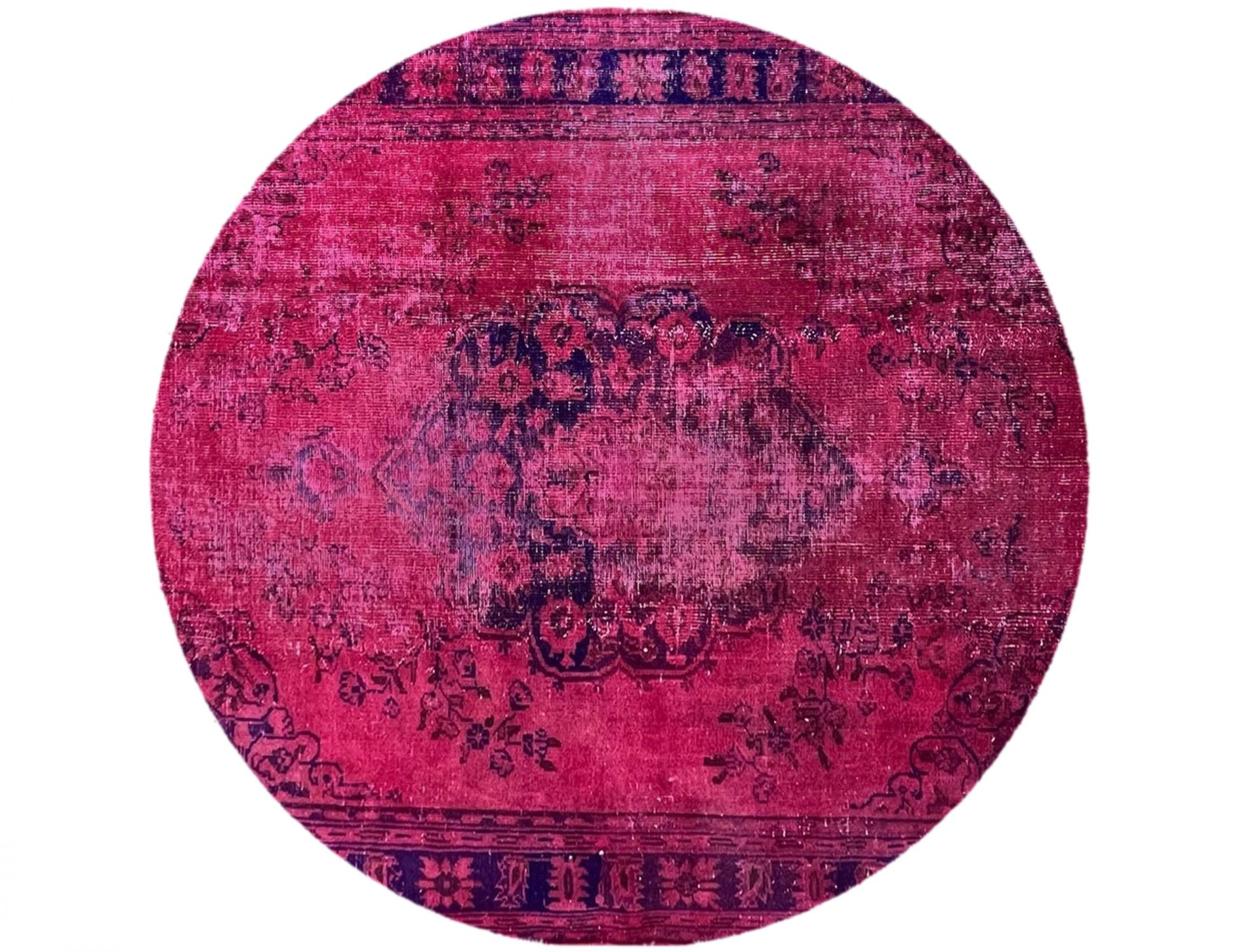Tappeto Vintage  blu <br/>220 x 220 cm