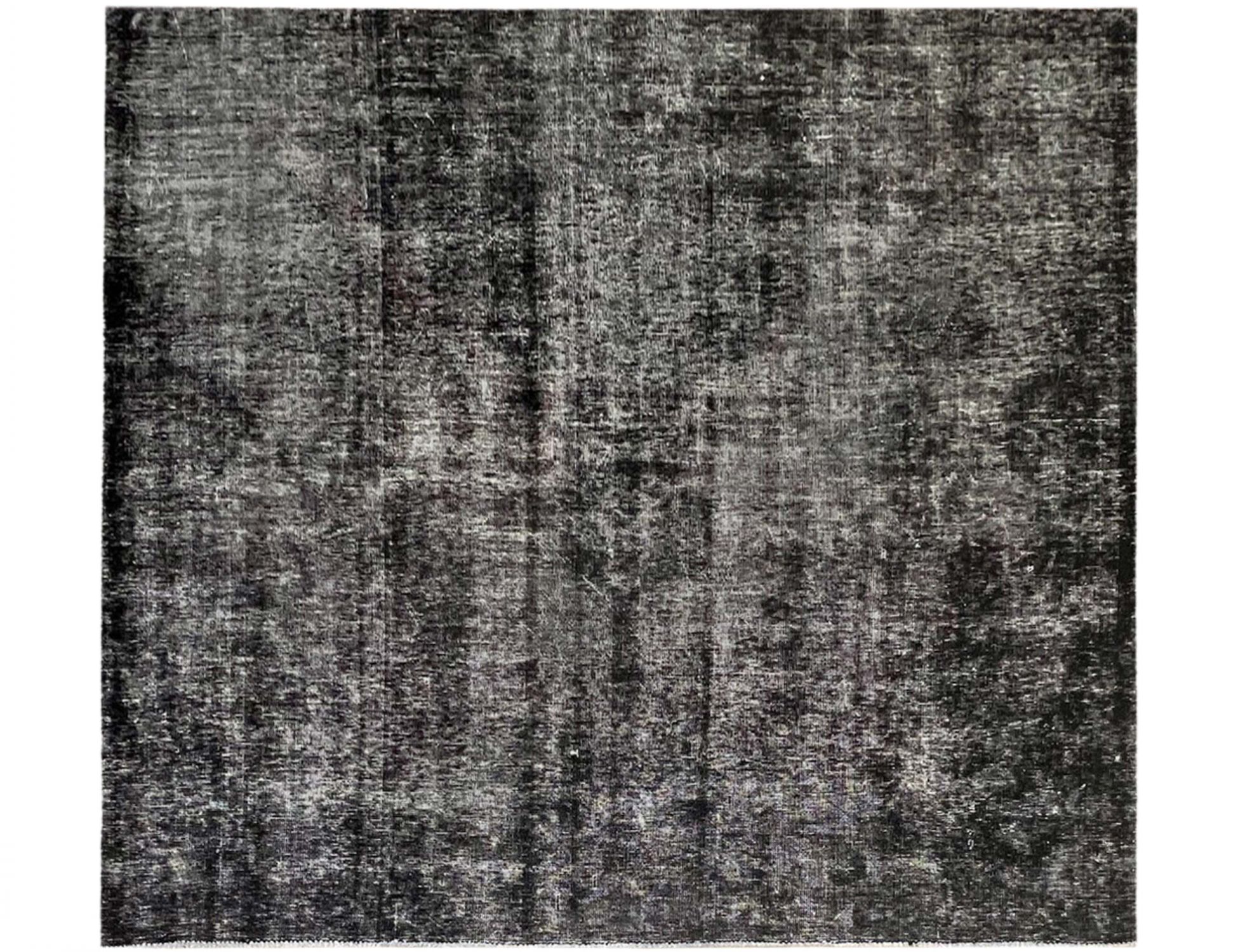 Tappeto vintage persiano  nero <br/>184 x 184 cm