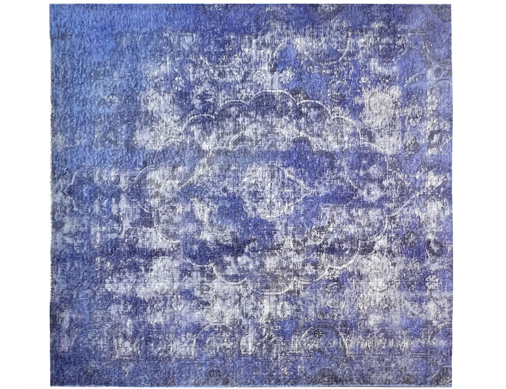 Tappeto Vintage  blu <br/>167 x 167 cm