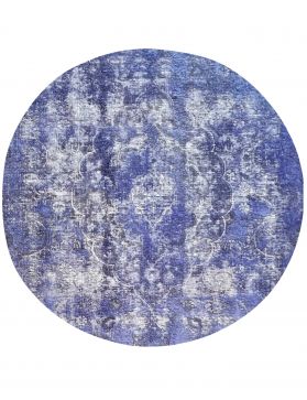 Vintage Teppich 167 X 167 blau