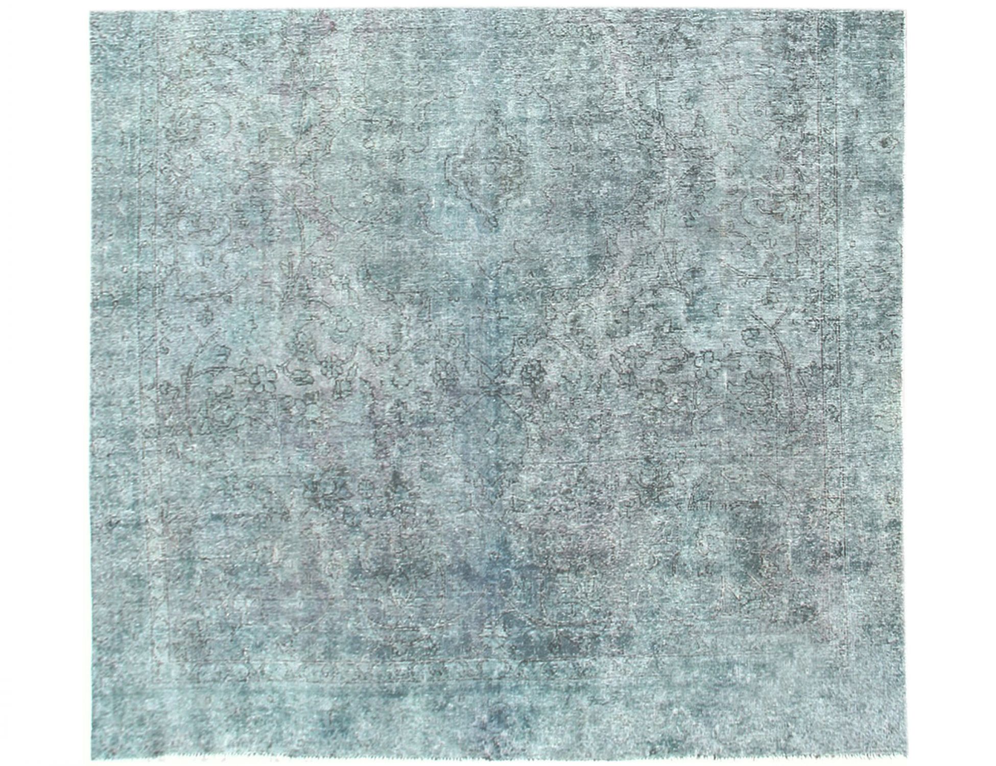 Tappeto vintage persiano  blu <br/>217 x 217 cm