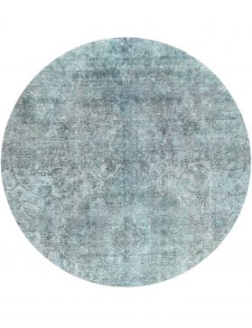 Persischer Vintage Teppich 217 x 217 blau
