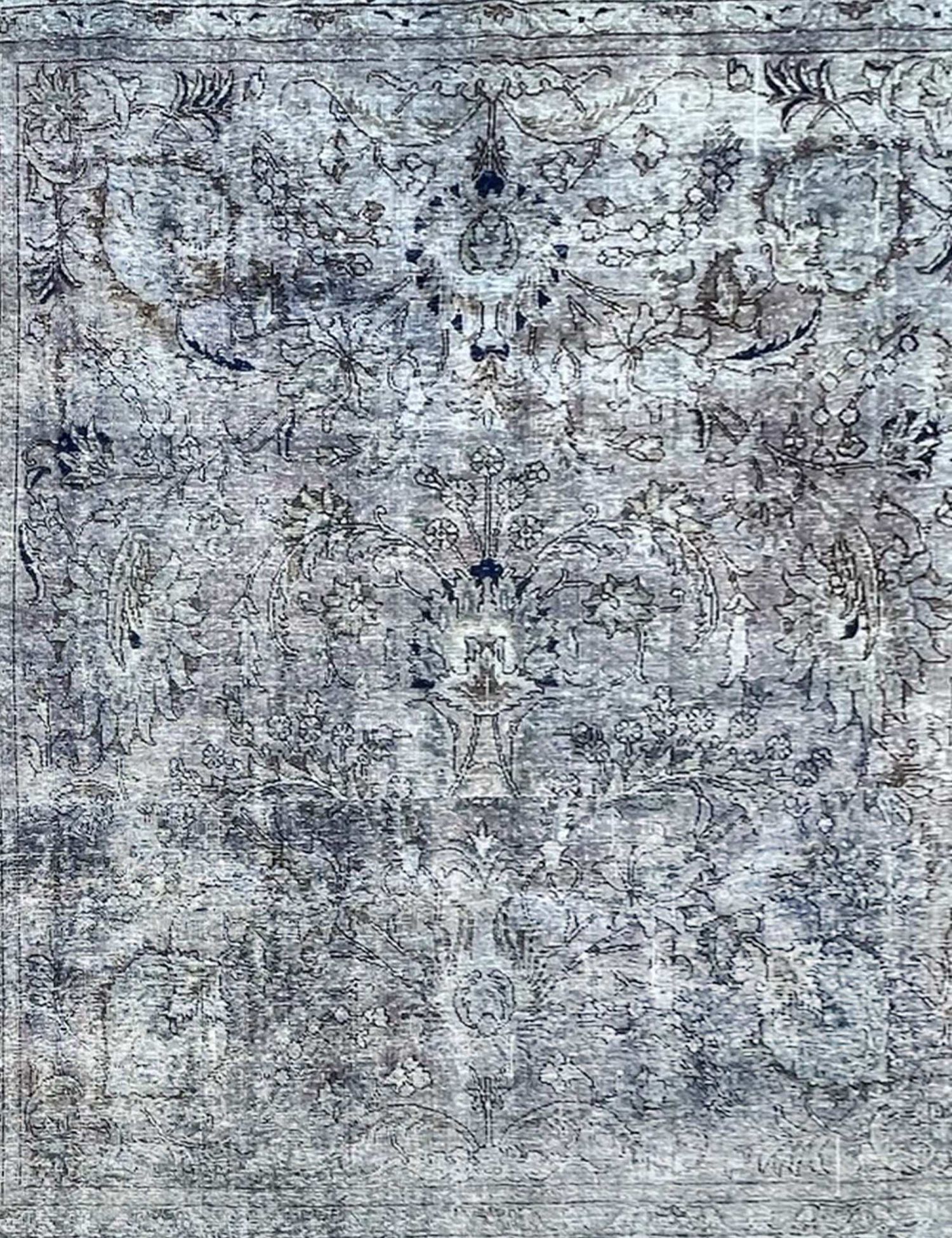 Tappeto Vintage  grigo <br/>230 x 190 cm