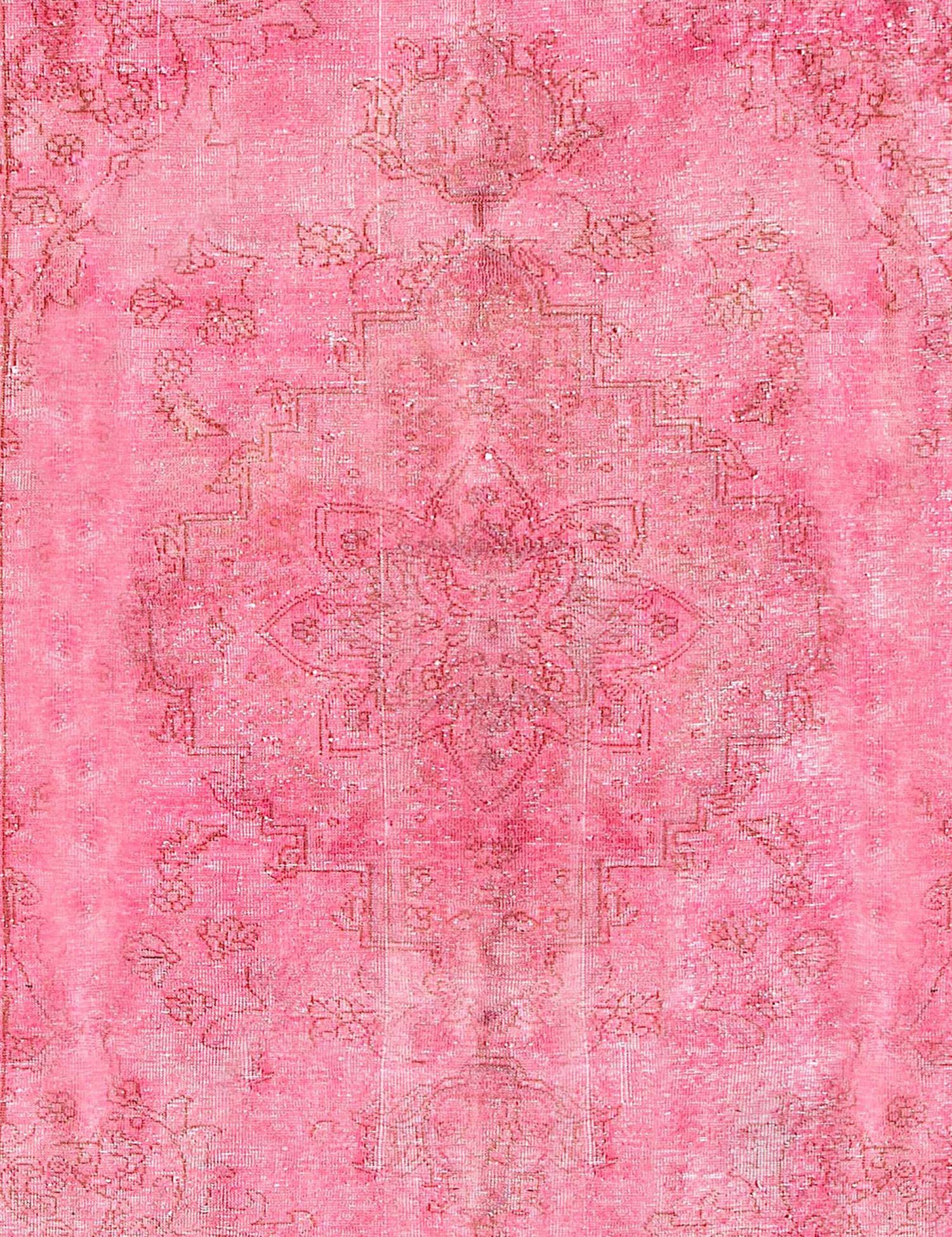 Persischer Vintage Teppich  rosa <br/>300 x 196 cm
