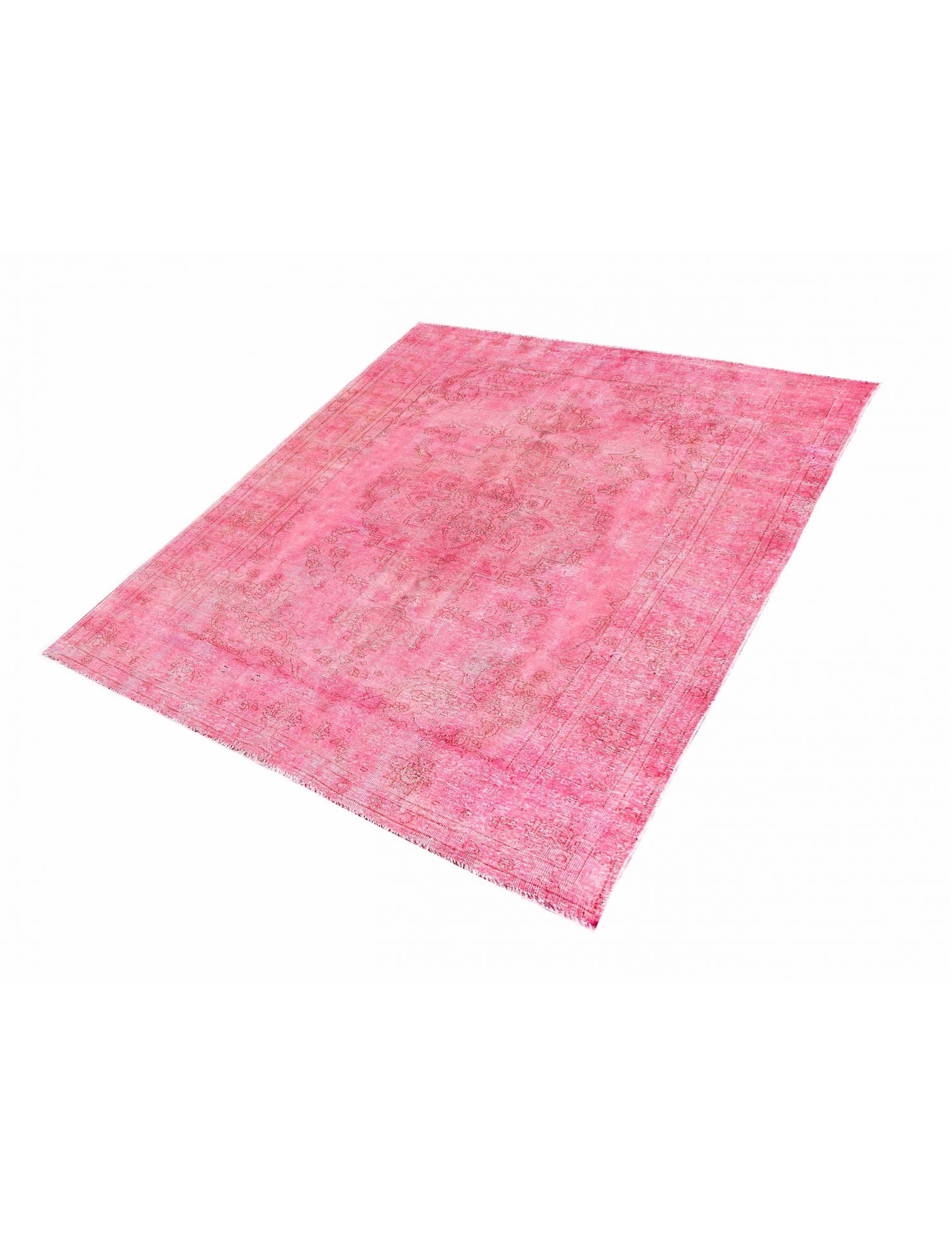 Persischer Vintage Teppich  rosa <br/>300 x 196 cm