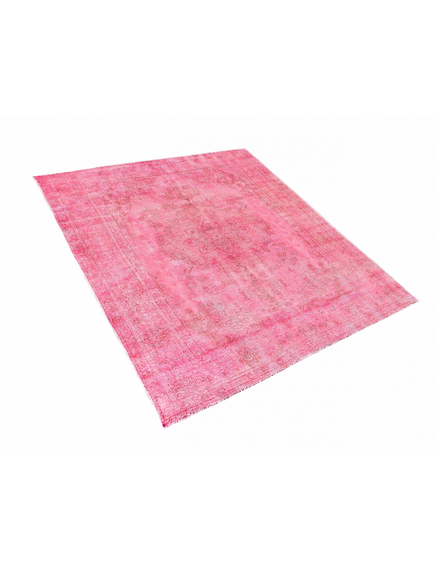 Persischer Vintage Teppich  rosa <br/>300 x 196 cm