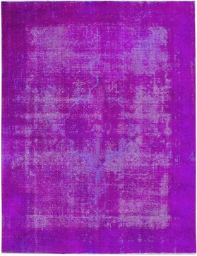 Persischer Vintage Teppich 385 x 300 lila