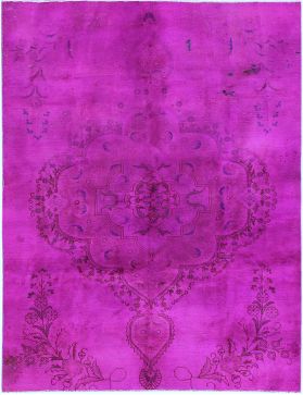 Persischer Vintage Teppich 300 x 205 lila
