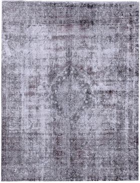 Persischer Vintage Teppich 343 x 245 grau