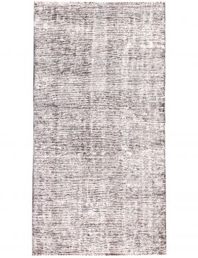 Persischer Vintage Teppich 185 x 103 grau