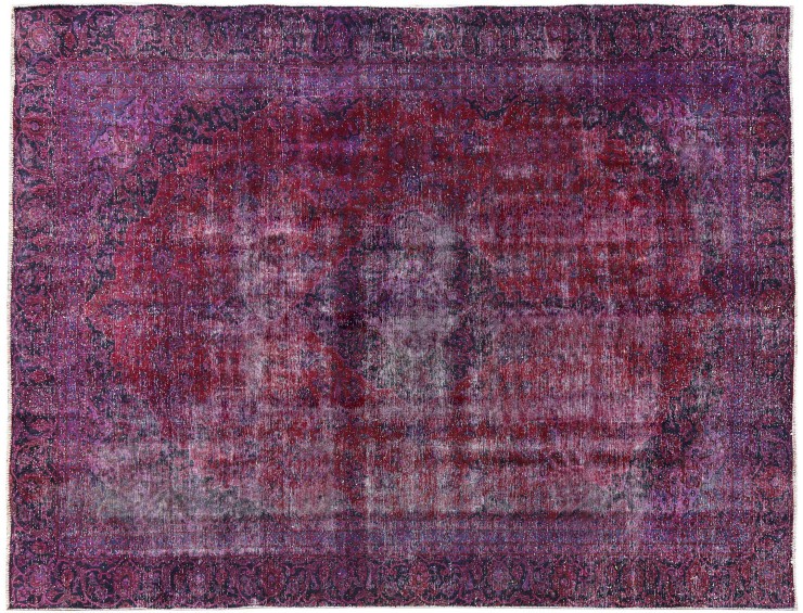 Lila Persien Vintage Matta  383 x 256 cm