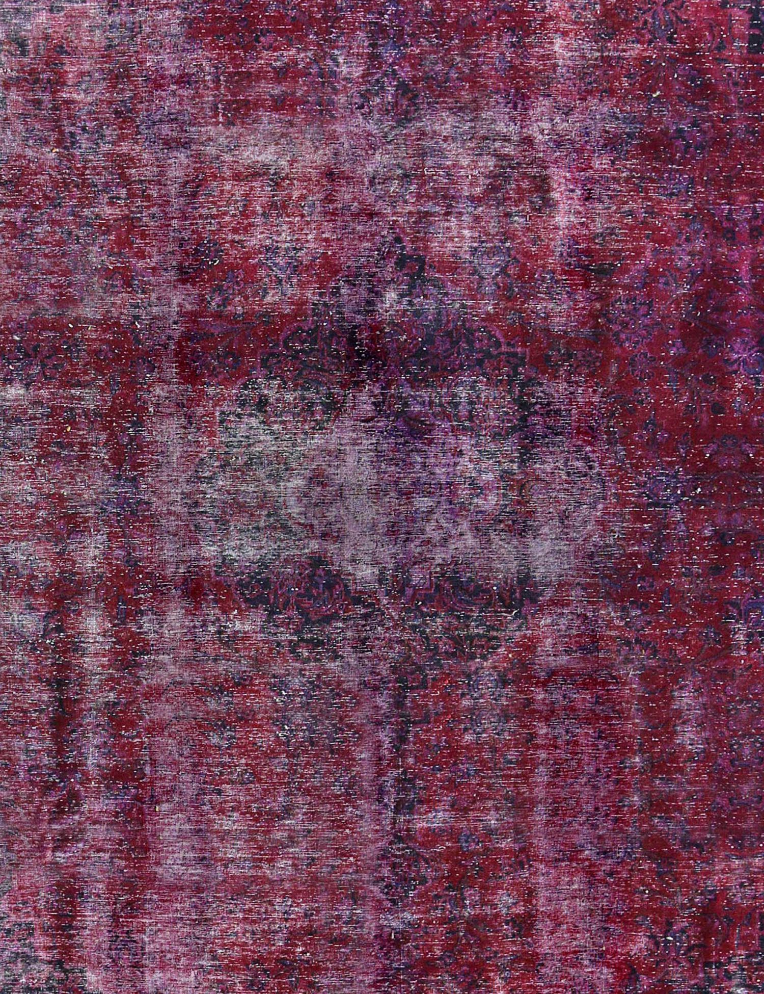 Lila Persien Vintage Matta  383 x 256 cm - Unik handgjord matta