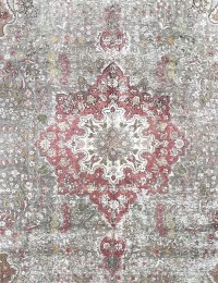 Beige Persien Retro Perserteppich  370 x 272 cm